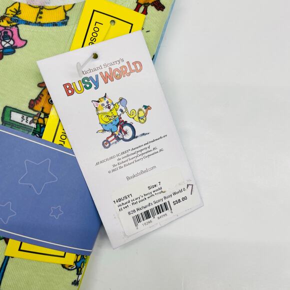 NWT Books to Bed Size 7 Pajama & Book Set - Picture 4 of 4